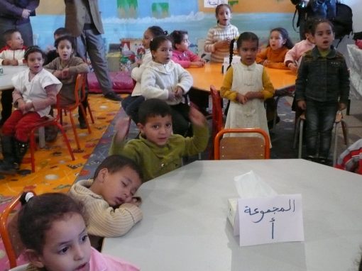 Création d’une classe préscolaire à Marrakech